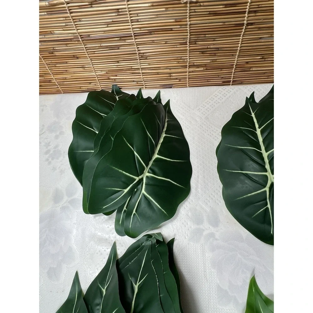 Taro Artificial Plant 24 Leaves 9